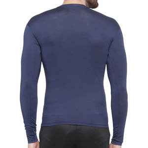 Chemises de compression pour hommes à manches longues de haute qualité, impression par sublimation personnalisée, chemises décontractées d'hiver - Product Image 3