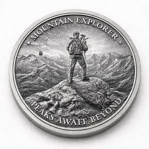 Moneda Conmemorativa Personalizada con Impresión Offset Directa de Fábrica, Recuerdo de Ballena Aventurera Oceánica, Medalla de Oro Fabricada en Vietnam, Servicio OEM - Product Image 2