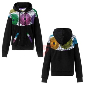Sweats à capuche de meilleure qualité en polyester avec sublimation pour femmes vêtements de sport d'hiver pour fitness - Product Image 1