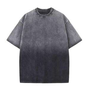 T-shirt à manches courtes pour homme Relevo, rouge uni, col rond, coupe classique, 100% coton jersey 320g, vêtements décontractés - Product Image 1