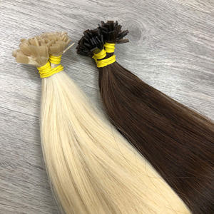 Extensions de cheveux humains naturels droits vietnamiens de luxe Pointe plate et pour la trame de génie Cheveux bruts alignés sur les cuticules - Product Image 2