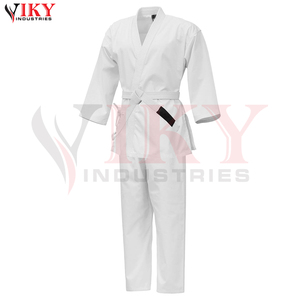 Proveedor Directo de Fábrica, Uniforme de Karate de Lona de 10 OZ de Primera Calidad, Tejido Transpirable y Resistente, Duradero, para Artes Marciales - Product Image 2