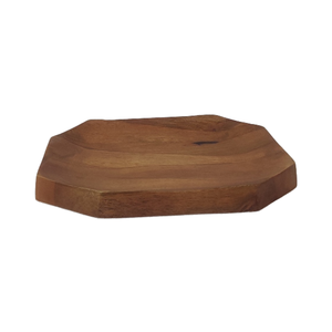Home & Garden Brown Luxury <b>Square</b>-shape Hand-crafted Mango Wood Dry Fruits Snacks Platter for <b>Kitchen</b> Dining <b>Table</b> Centerpiece - Product Image 1