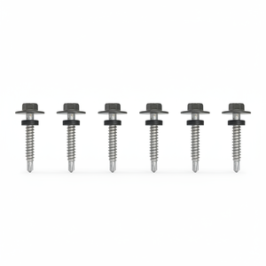 PDC Model 12 Hex Head Self-Drilling <b>Screw</b> Carbon Steel Class 4.8 & 6.8 Zinc/Galvanized Coarse-Thread Inch - Product Image 1