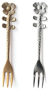 Royal Knife Fork <b>Spoon</b> Flower Handle Hammered Handwork Cutlery Set - Product Image 5