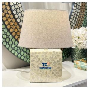 Professional Supplier <b>MOTHER</b> OF PEARL TABLELAMP Vietnam Wholesale Refined Craftsmanship Fast Supply Stable Deal - Product Image 1