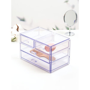 Cassetto trasparente organizzatore trucco petto circa 24*13.5*14.5 cm - Product Image 1
