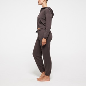 ชุดวอร์มฤดูใบไม้ร่วงฤดูหนาวแบบ 2 ชิ้น เสื้อฮู้ดมีซิป กางเกงวอร์ม ชุดเซ็ตสำหรับผู้หญิง ชุดแทรคสูท ไซส์พลัส เสื้อผ้าผู้หญิง - Product Image 4