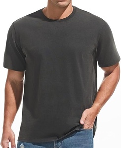 Camiseta de Cuello Redondo de Algodón Peinado de Lujo, Personalizada con Impresión, Suave al Tacto, Ligera, Transpirable, Ecológica, Informal - Product Image 2
