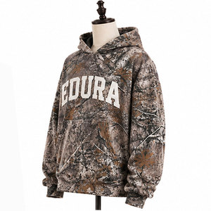 Ensemble de survêtement rétro pour homme 2026 avec capuche, impression numérique 3D, broderie et technique de lavage vieilli, en polyester/coton - Product Image 2