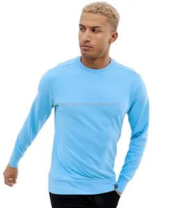Cheap groß übergroßen blank hoodies großhandel custom mann hoodie sport sweatshirt, Men Sweatshirt In Blue AA 2120