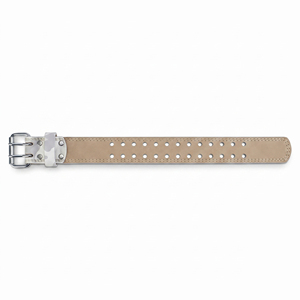 Leather Weightlifting Prong <b>Belt</b> Adjustable Waist Support Strength Trainer Lever <b>Belt</b> 10MM Camouflage Leather Prong <b>Belts</b> - Product Image 4