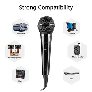 105 Nhà Máy Bán Buôn Có Dây <span class=keywords><strong>Microphone</strong></span> Chuyên Nghiệp KTV Với Karaoke Âm Thanh Khuếch Đại Công Suất <span class=keywords><strong>Microphone</strong></span> Năng Động <span class=keywords><strong>Microphone</strong></span> - Product Image 6