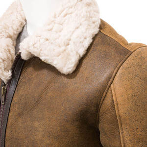 Veste en cuir véritable pour homme à prix compétitif / Veste d'hiver pour homme en cuir de qualité supérieure, personnalisable - Product Image 4