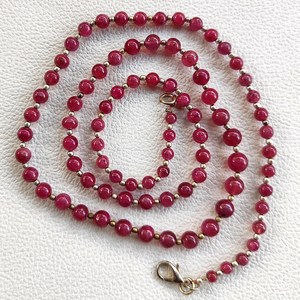 Cuentas Sueltas de Zafiro Rosa Natural, Corte Redondo, Lisas, Certificadas por Terceros, 5 MM de Diámetro de Orificio, Gemas Zubeda - Product Image 6