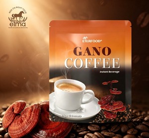 กาแฟกานาโบร์รี่ กาแฟเห็ดหลินจือ 3-in-1 กาแฟสำเร็จรูปเพิ่มพลัง รสคลาสสิค ซอง 25 กรัม มาเลเซีย - Product Image 1