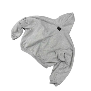 Custom Retro Checkered Patchwork Design <b>Cardigan</b> Reversible Hoodie Sweatshirt Men Oversized Street <b>Zip</b> <b>up</b> Hoodie - Product Image 5
