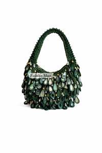 Elegant Handmade Beaded <b>Purse</b> Wedding And Festive Handbag OEM ODM Low MOQ Available - Product Image 3