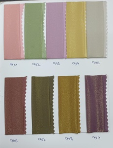 Tissu satiné Shikara uni, largeur 44, 20 mètres, idéal pour les robes de fantaisie, les Kurtis, les saris, matière polyester brillante et lisse pour les tenues ethniques. - Product Image 1