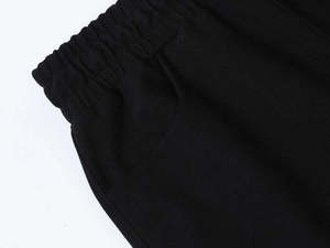 Men <b>Short</b> Sweatpants Oversized Knee <b>Shorts</b> 420g Overweight 100% Cotton Solid Mid Breathable Custom Logo Printing Washed <b>Shorts</b> - Product Image 5