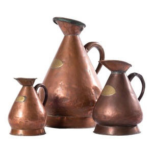 Carafe à eau en cuivre exquise, idéale pour la décoration intérieure et les cadeaux, pichet/bouteille en cuivre pour la restauration fine et les hôtels - Product Image 3