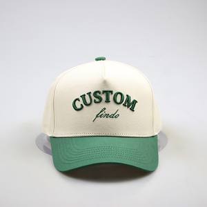 Casquettes de camionneur haut de gamme – Casquette brodée 3D personnalisée pour adultes – Casquette de baseball élégante avec logo en gros - Product Image 1