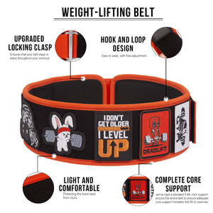 Cinturón de Gimnasio Transpirable de EVA de Alta Calidad Personalizable para Levantamiento de Pesas con Soporte Ajustable - Product Image 5