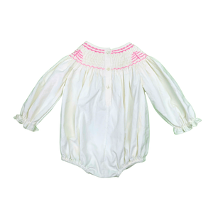 Romper para niñas, 100% algodón, diseño personalizado para bebés y niños pequeños, ropa infantil de Navidad de invierno, con volantes, manga larga - Product Image 3