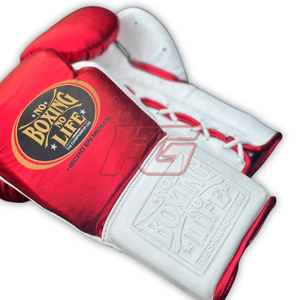Guantes de Boxeo No Boxing No Life, Guantes de Piel Premium para Entrenamiento, Sparring y Competición, Fabricante OEM - Product Image 5