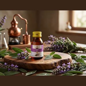 Aceite de Salvia Premium, Aceite Natural a Base de Plantas para el Cuidado del Cabello, Cuidado de la Piel, Aromaterapia, Mezclas para Masajes, Productos de Belleza, Fabricación OEM - Product Image 6