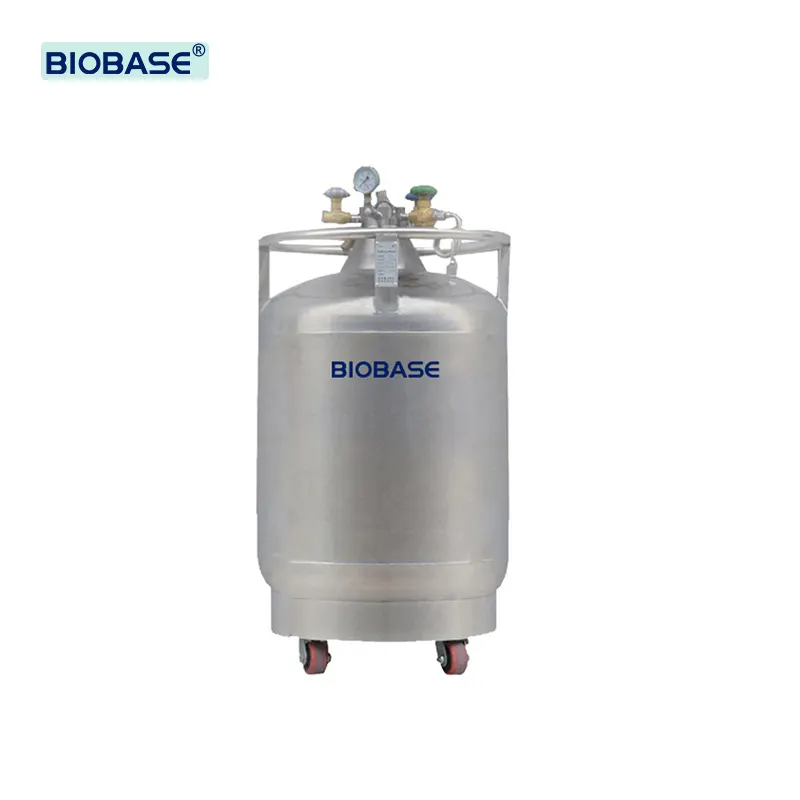 Biyobaz üretimi 30-200L YDZ kendinden basınçlı dolum deşarj sıvı azot paslanmaz çelik konteyner