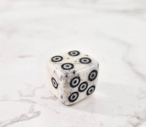 Dados Cuadrados Hechos a Mano de Hueso Natural de la India, Estilo Vintage Personalizable, Tacto Real, Juego de Mesa, Venta al por Mayor - Product Image 6