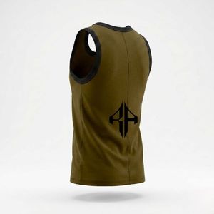 High Premium Quality Customized Design Technics <b>Printed</b> <b>Material</b> 100%Cotton Men's Tank Top Style Causal by RIVIAN ATLANTIC - Product Image 6