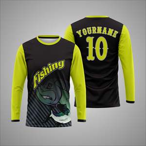 Maillot de sport à manches longues personnalisé par sublimation – T-shirt d'entraînement athlétique avec impression personnalisée du nom et du numéro de l'équipe - Product Image 1