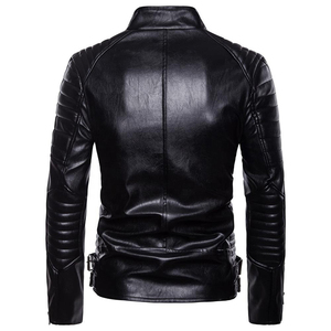 Premium <b>Mens</b> <b>Leather</b> Riding <b>Jacket</b> Genuine <b>Leather</b> Heavy Duty Comfortable Stylish Motorcycle Apparel - Product Image 3