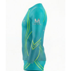 Uniforme Deportivo de Animadoras con Estampado Moderno, Top de Manga Larga y Pantalones Cortos de Poliéster, Conjunto Personalizado para Equipos, Ropa Deportiva Profesional - Product Image 4