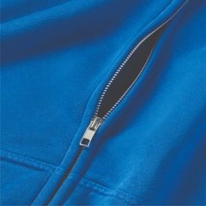 Sudadera con Capucha y Cremallera de Forro Polar Azul para Hombre, Estilo Casual Oversize, Color Sólido, Colección Otoño 2026 Harry Johnson Production - Product Image 6