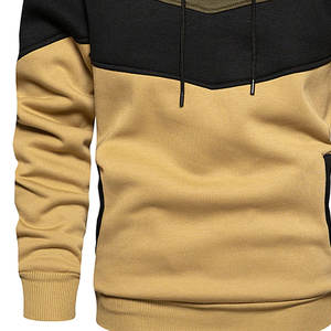 Sudadera con Capucha Extra Grande de Alta Calidad para Hombre, Chaqueta de Invierno de Manga Larga con Técnica Puff, Color Sólido, Logotipo Personalizado, Nueva, de Poliéster y Algodón - Product Image 6