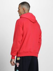 เสื้อฮู้ดแบบยูนิเซ็กซ์ สีพื้น ทรงโอเวอร์ไซส์ สวมใส่สบาย แขนยาว มีกระเป๋า ดีไซน์สำหรับฤดูใบไม้ร่วง ผลิตจากผ้าถักเฟรนช์เทอร์รี่ - Product Image 2