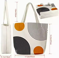 Sac fourre-tout en coton pour femme de haute qualité, imperméable, vente en ligne, prix bas, sac fourre-tout en coton pour femme très vendu