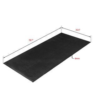 Tappetino per Attrezzature Sportive in PVC, Dimensioni Personalizzabili 200*90*0.6cm, Tappetino Nero per Ginnastica con YF - Product Image 6