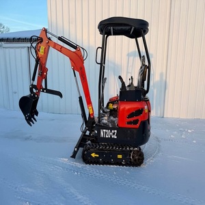 Mini-excavatrice sur chenilles de 1 tonne, hydraulique, avec moteur d'origine, pompe, moteur et composants PLC, prix usine - Meilleures ventes - Product Image 6