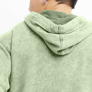 เสื้อฮู้ดดี้ผู้ชายแบบย้อมสีเอซิด ขายดี ดีไซน์ใหม่ ไซส์ผู้ใหญ่ ระบายอากาศได้ดี ราคาขายส่ง รับทำโลโก้/สีตามสั่ง เสื้อฮู้ดดี้ผู้ชายแบบย้อมสีเอซิด - Product Image 3