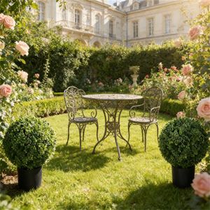 Set di 2 Alberi Artificiali e Vasi di Fiori per Arredamento Interno - Product Image 1