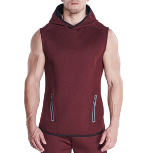 Camisetas sin mangas deportivas para hombre, transpirables, ropa deportiva informal para gimnasio, fitness, correr, suaves, de secado rápido, con cuentas. - Product Image 1