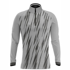 Chaqueta Deportiva Personalizada para Hombre con Logotipo en el Frente, Mangas Largas, Cierre de Cremallera 1/4, Impermeable, Cortavientos, Térmica para Otoño e Invierno - Product Image 5