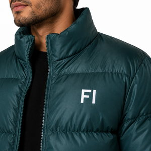 Chaqueta de Plumón Personalizada de Alta Gama para Hombre, Chaqueta Elegante con Forro de Piel de Oveja para Invierno, Chaquetas Personalizadas para Hombre al por Mayor OEM - Product Image 5
