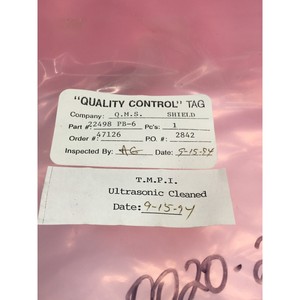 AMAT 0020-22498 SHIELD, COLLIMATOR UPPER 8, 123890 - Equipo y piezas de semiconductores de confianza de la marca global Legacy - Product Image 1