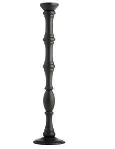 Nouveau support à bougie en aluminium coulé finition noir mat pour la décoration de la maison, qualité supérieure, fait main, personnalisé, vente en gros S/2 - Product Image 2