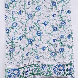 Pareo Ligero de Algodón con Estampado Floral Digital, Tipo Sarong, para Playa, Verano, Talla Grande para Mujer - Product Image 4